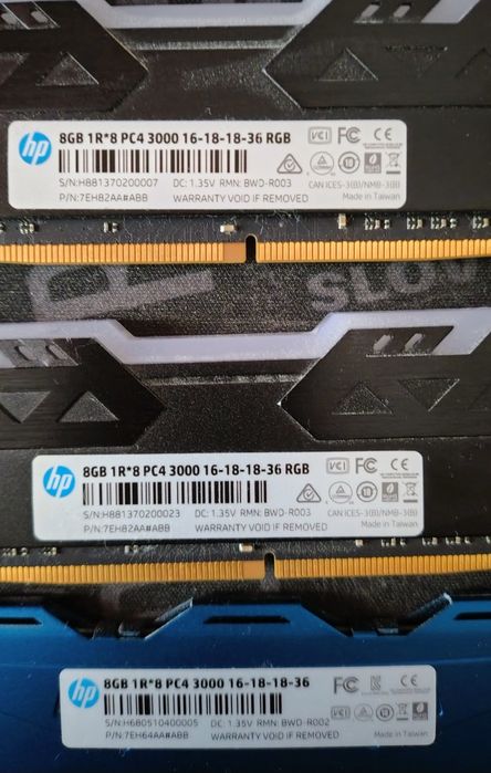 DDR4 HP 3000 mhz 8Gb