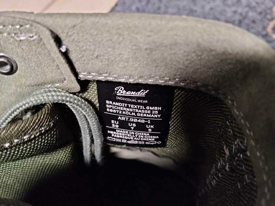 buty bandit wojskowe w góry las 39