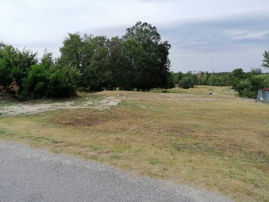 Działka budowlana k/ Sulmierzyce z planem domu i stanem zero