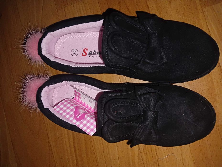 Buty króliczki dla blizniaczek r 32