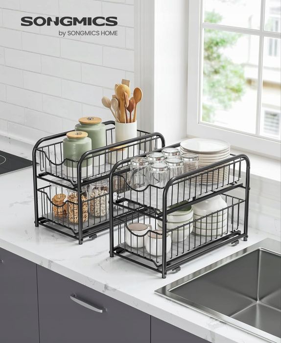 Organizer kuchenny półka kuchenna regał 2 sztuki