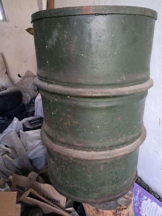 Бочка металева товстостінна