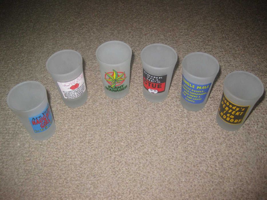 Colecção com 6 Copos de Shot