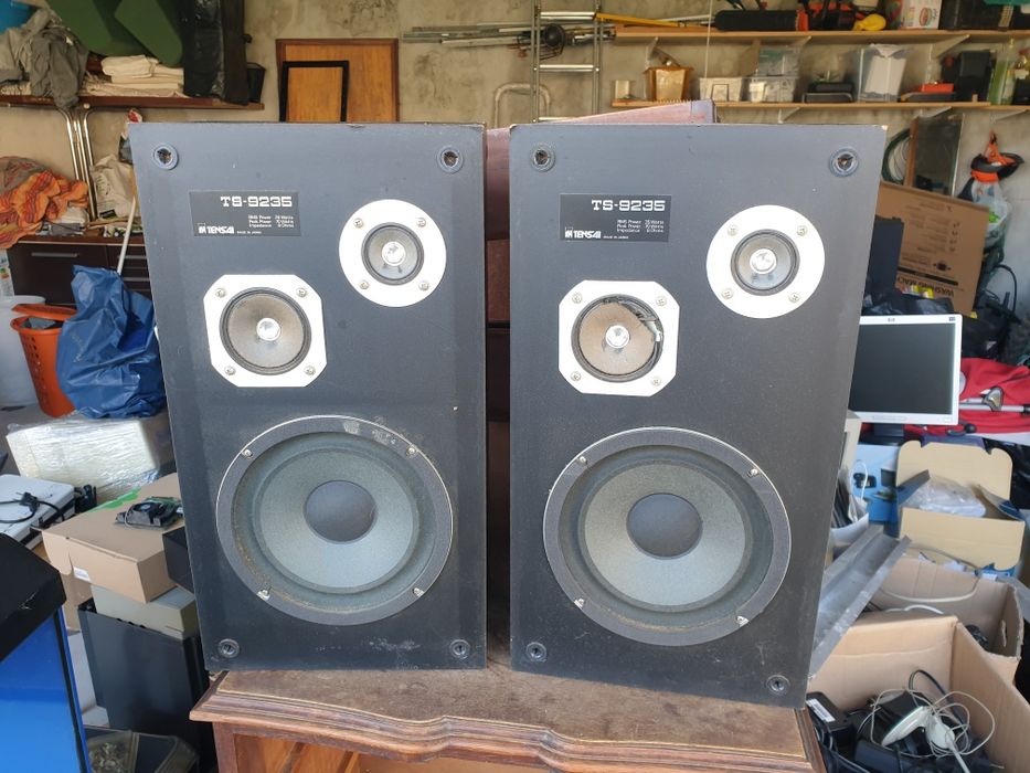Colunas Hifi Vintage Tensai TS-9235