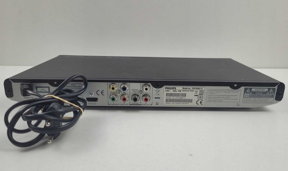 Odtwarzacz DVD Philips DVP3880 HDMI USB Sprawny ładny i inne