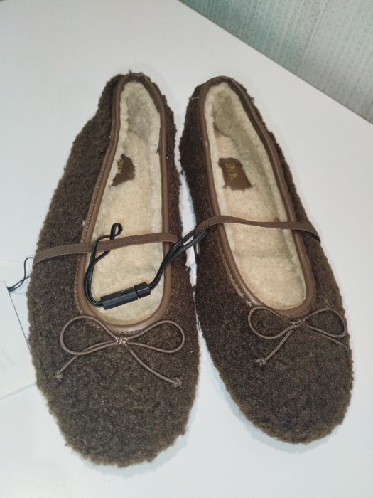 Фірмові балетки від бренду Zara .Нові р-р 37