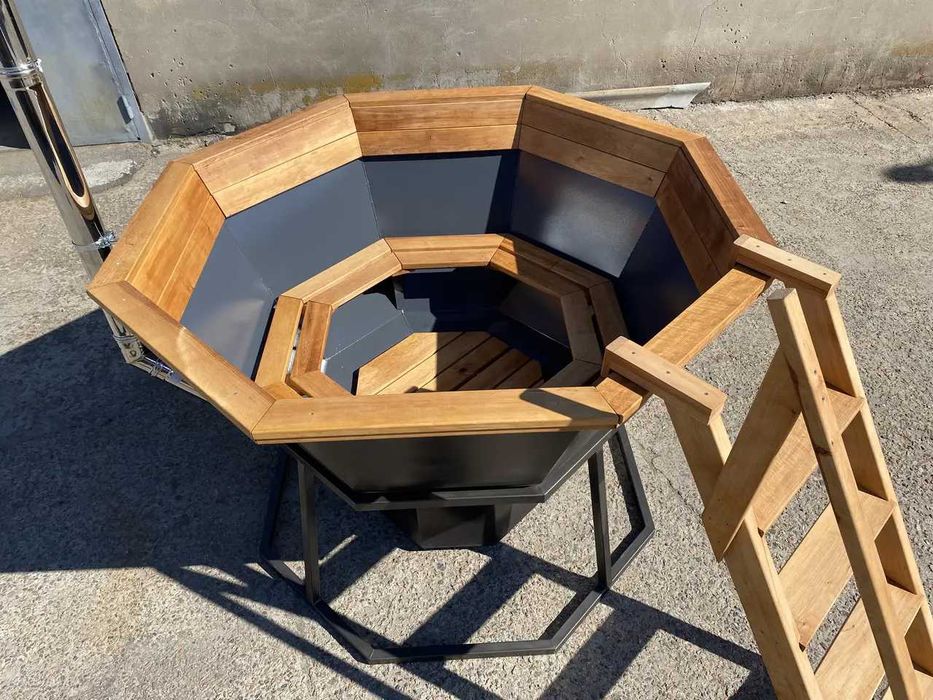 ‼️ВИРОБНИК‼️ Чан на Дровах  • Карпатьський чан на 4-6 чел • Банний чан