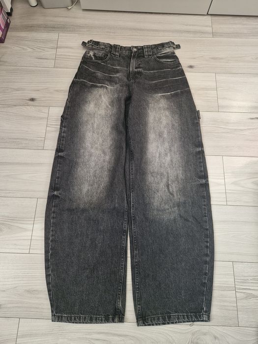 Baggy spodnie jeansy