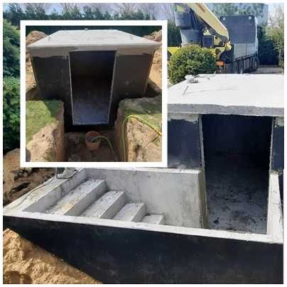 Piwnica betonowa schron spiżarka szambo Szczytno Nidzica