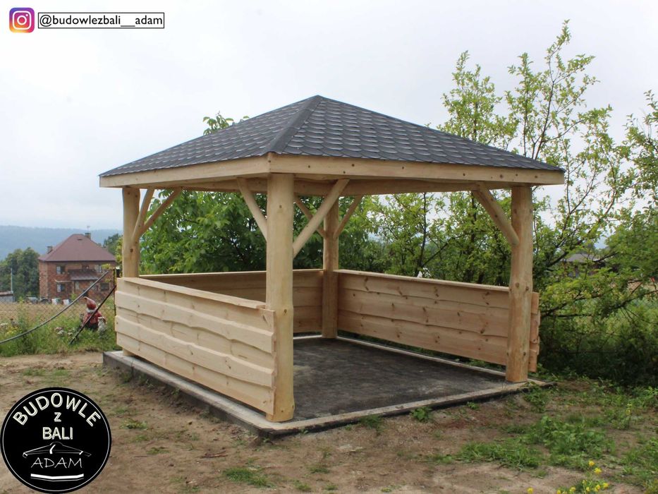 Altana, Altanka Ogrodowa z Bala, Altana z Bali (transport, montaż)