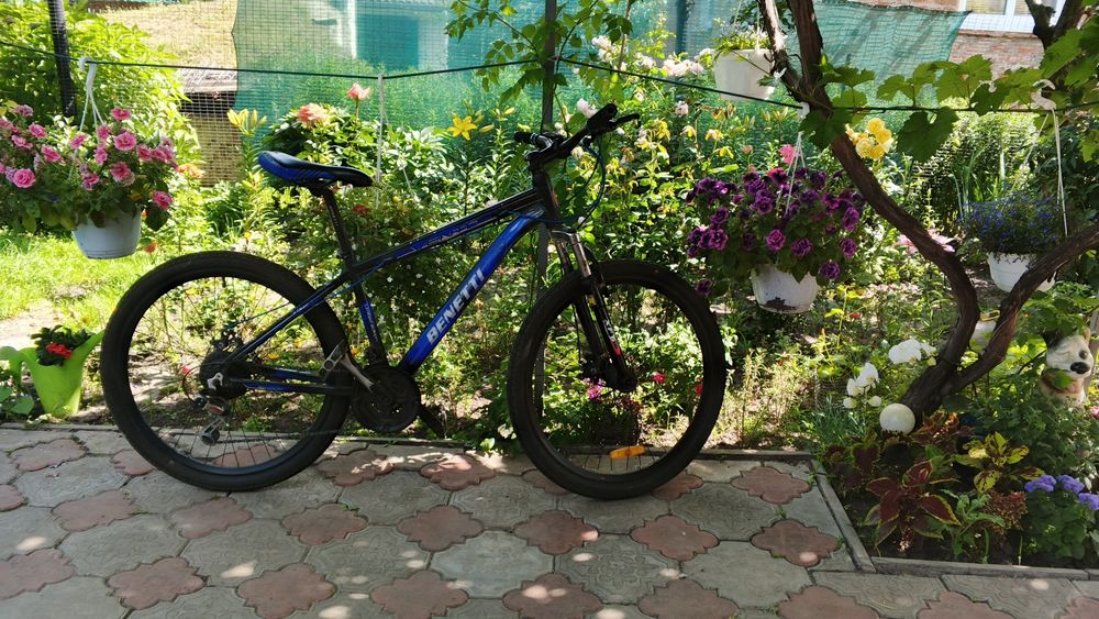 BENETTI велосипед в гарячому стані все працює, дискові гальма  ,,15" р