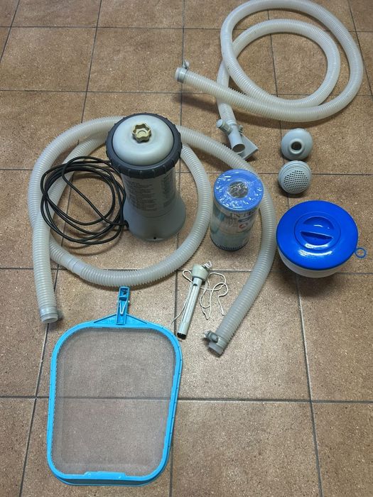 Pompka do basenu intex model 604 w zestawie