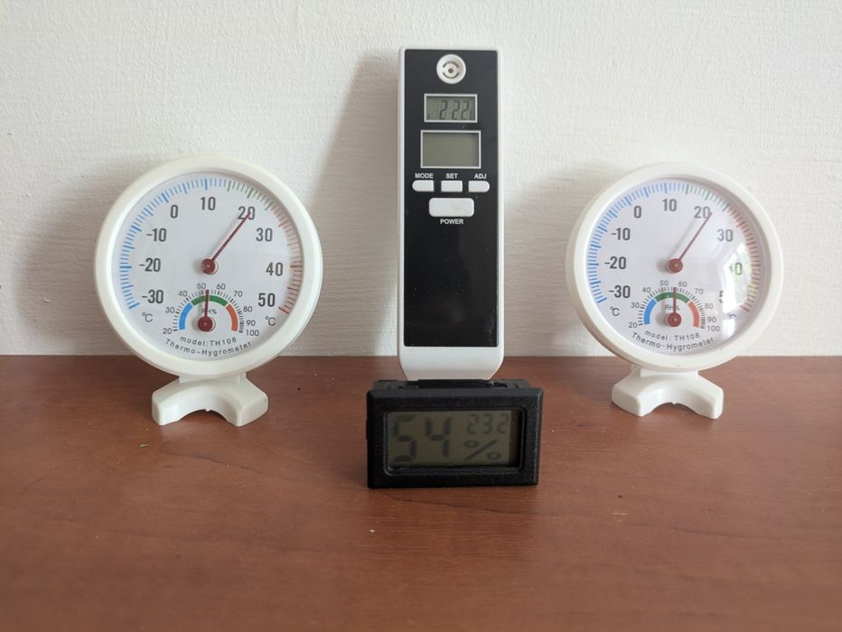 Termometr higrometr alkomat