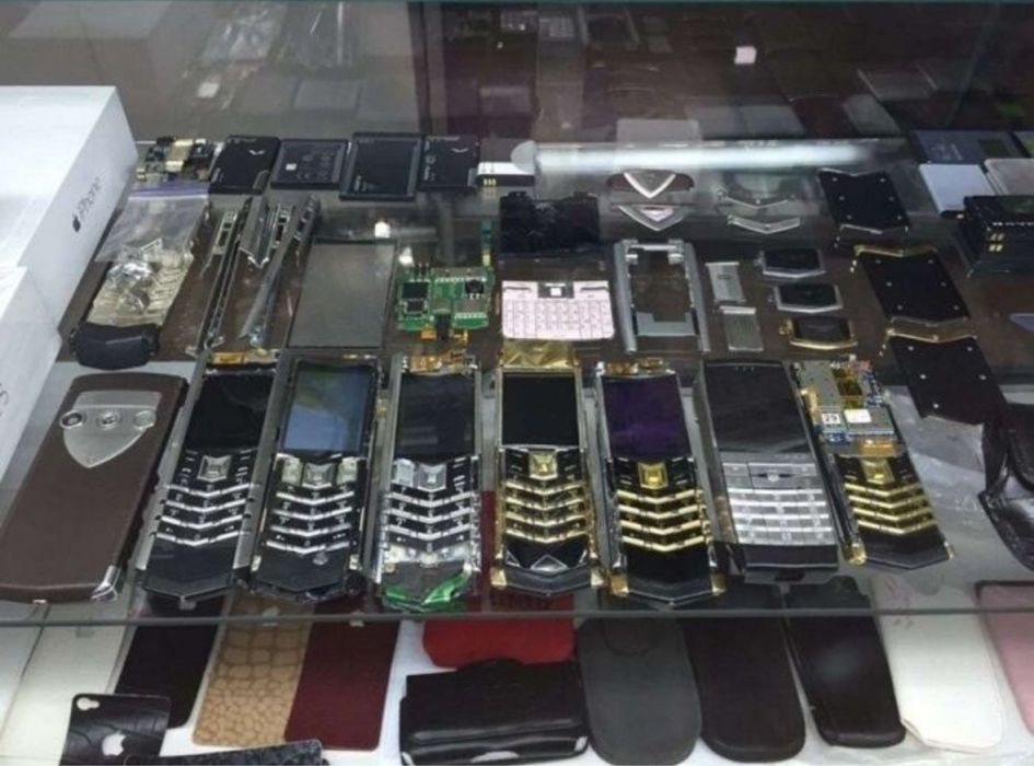 VERTU сервис продажа деталей ремонт