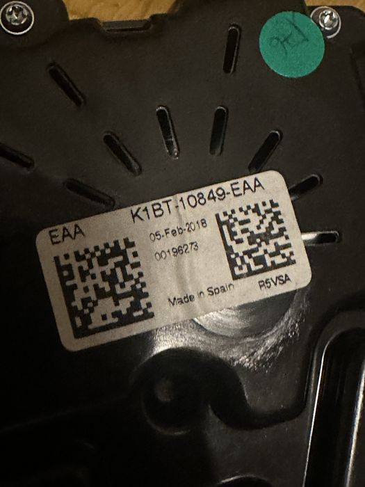 Quadrante Ford Fiesta 1.5 ST mk8