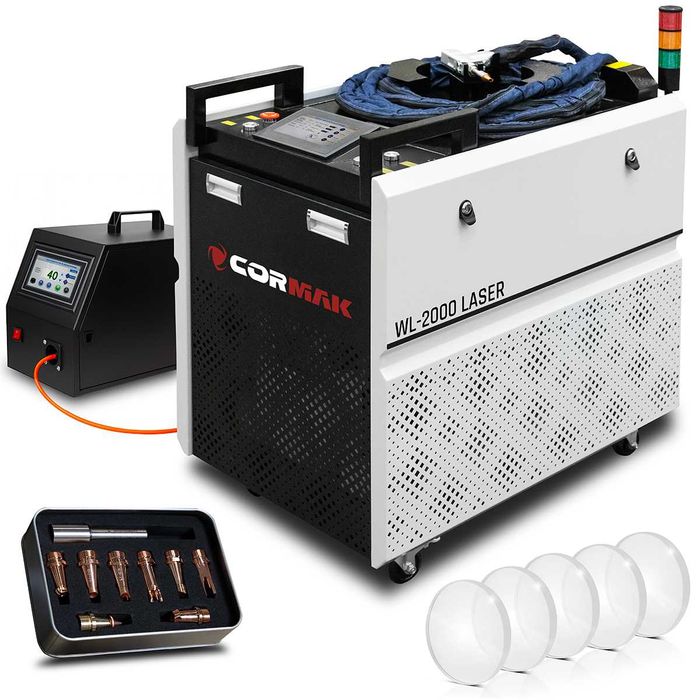 2000w NOWA spawarka laserowa CORMAK WL2000 3w1- Oferta Promocyjna