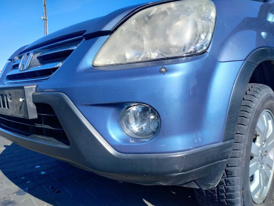 zderzak przód przedni halogeny Honda CRV CR-V II LIFT 2005r. B512M, części
