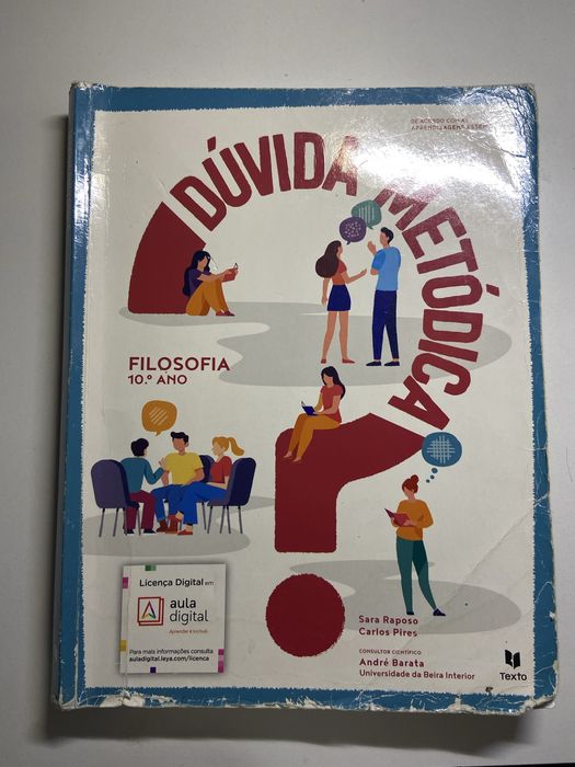 Manual de Filosofia 10.º Ano – Dúvida Metódica | Texto Editores