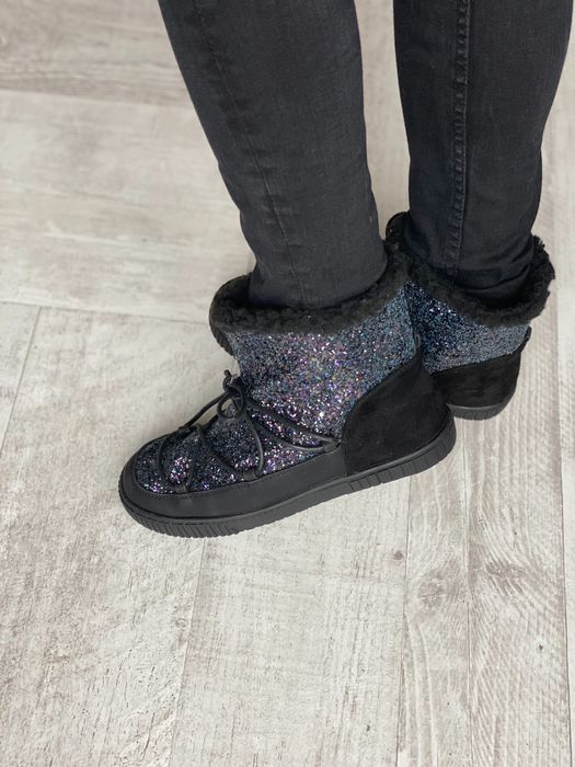 Скидка! Шикарные Луноходы с  глиттером на девочку/женщину 36,37,38р