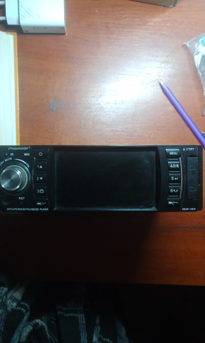 Автомагнитола Pioneer 4514 Видео-экран 4,1"Bluetooth.USB.SD.AUX.4x60W!