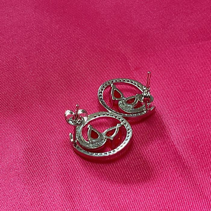 Brincos prata 925 medida de 1,9 cm