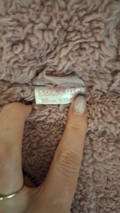 Kombinezon dziecięcy, dziewczęcy r. 80