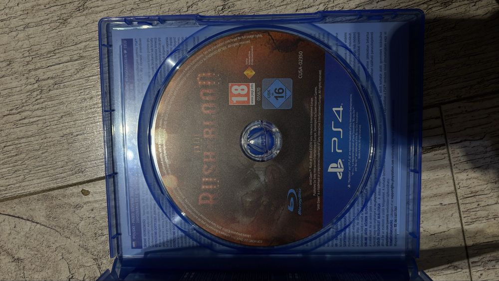 Gra Rush Of Blood ps4