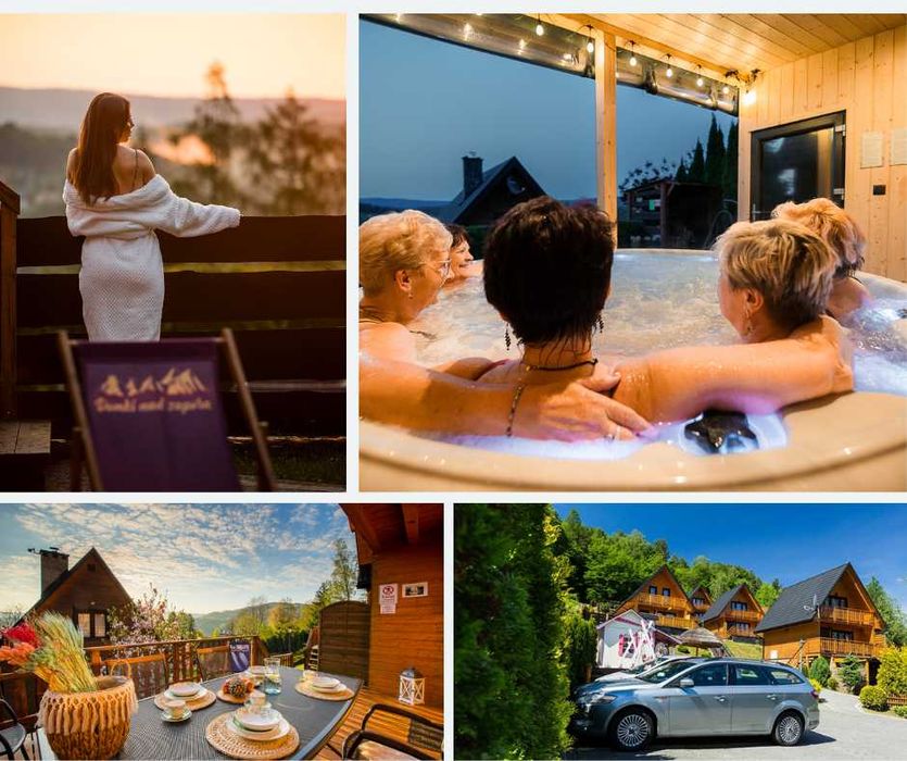 Jacuzzi/Domek w samym centrum Soliny/150m od Zapory i PKL/Kominek/Wiejski