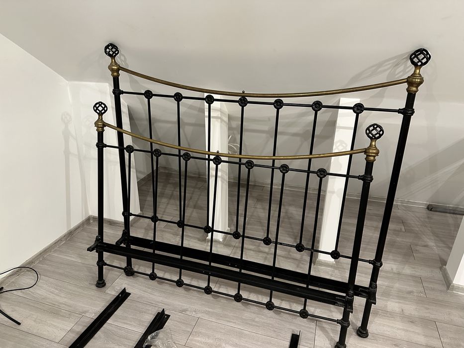 Rama Lozko francuskie zeliwne  150 cm x 200 cm solidne