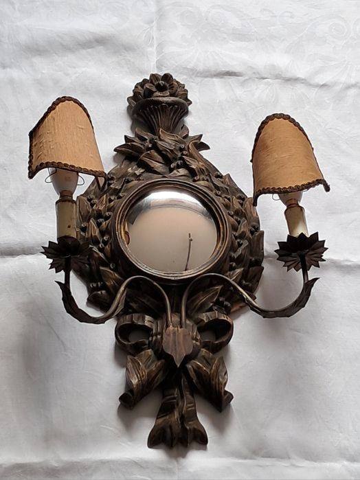 Aplique Parede Antigo c/2 Braços