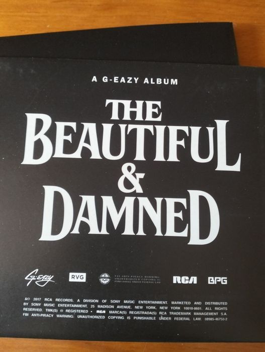 CD duplo G-Eazy - The Beautiful & Damned