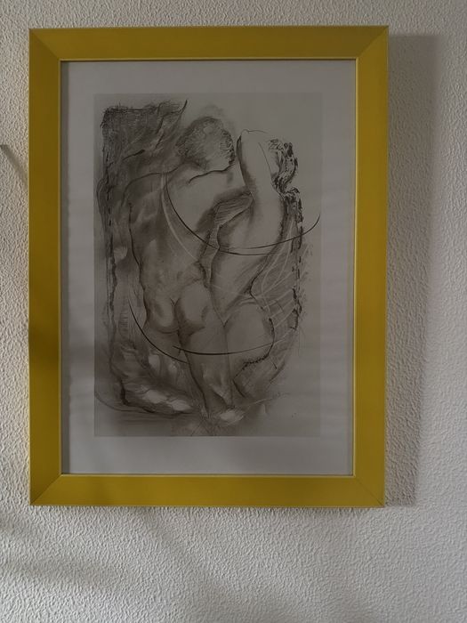 2 quadros  largura 59cm altura 79cm
