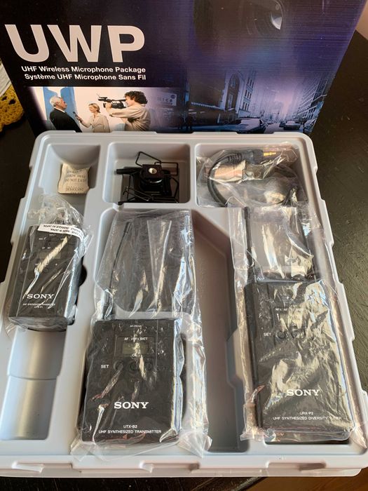 Sony UWP-V6 // K62 Wireless Pack // UHF Wireless Microphone Pack