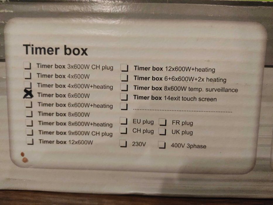 TIMER BOX II 6×600W Timer64738893191169121