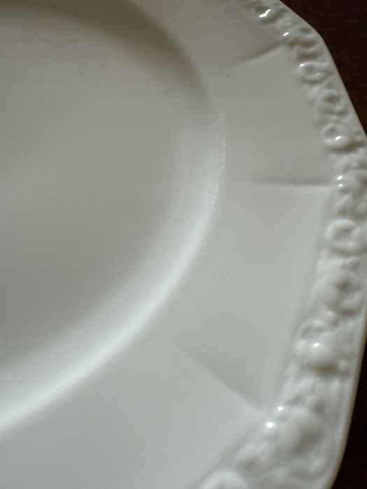 Talerze Obiadowe Rosenthal Biala Maria srednica 24,5 cm.