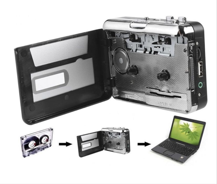 Касетний плеєр USB MP3 • Оцифровка касет • Новий