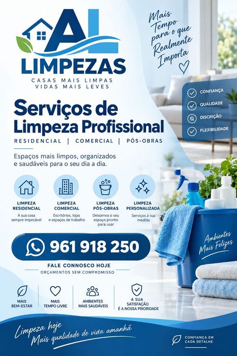 FAÇO LIMPEZA BRAGA