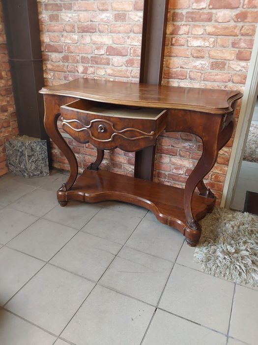 Konsola przyscienna Biedermaier