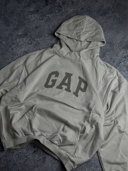 Yeezy GAP BALENCIAGA dove hoodie oversize бежевий худі худи оверсайз М