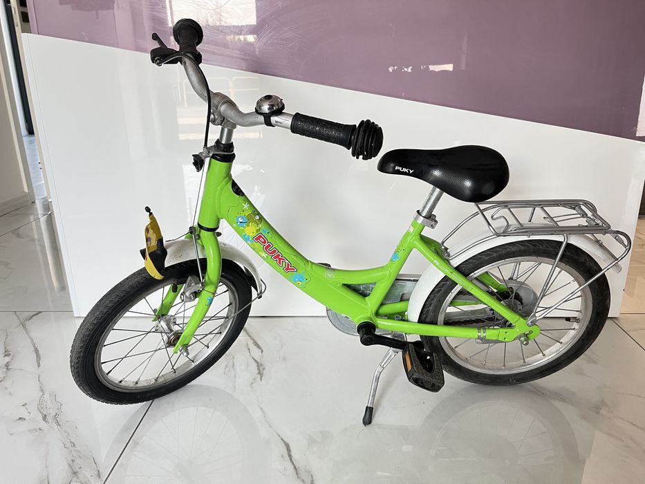 Rowerek dzieciecy PUKY YUKE 16 Lekki Aluminiowy Zielony WYSYŁKA