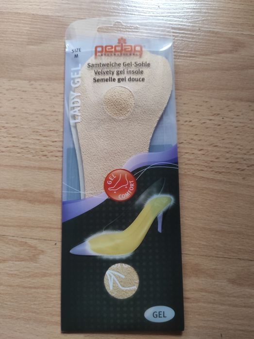 Pedag гелева напівустілка-супінатор Lady gel