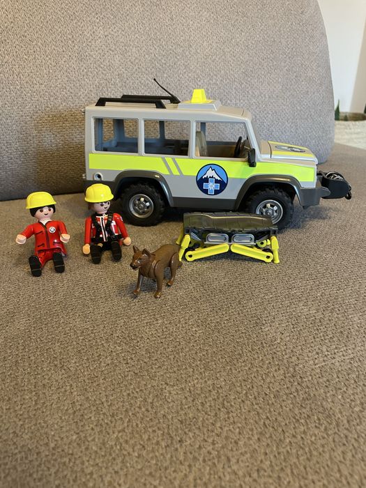 Playmobile samochód patrol górski plus straż pożarna