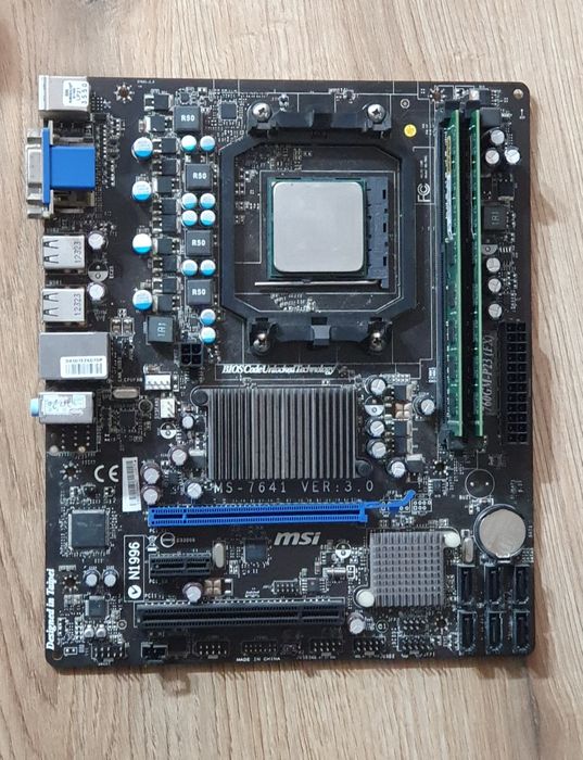 am3+ плата. Комплект fx6300, 16ram