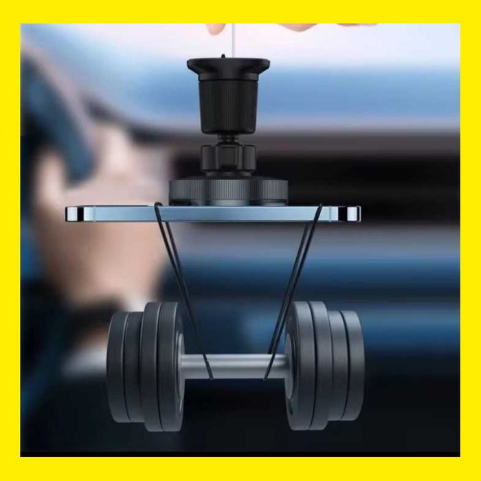 ЗАРЯДКА бездротова магнітна 15W | Тримач для телефона держатель в авто