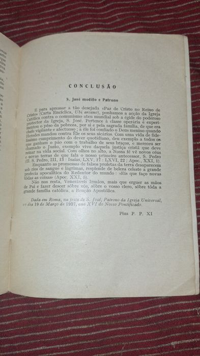 Carta enciclica divini redemptoris comunismo ateu 1937 raro