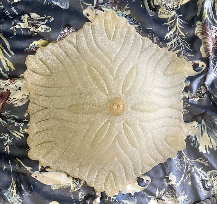 Candeeiro de teto - vidro murano