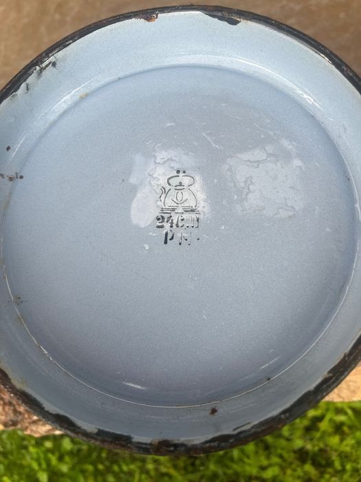 Emalerowzne wiaderko