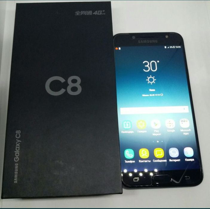 Samsung Galaxy c8 метал