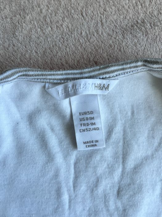 Kaftanik bluza niemowlęca H&M 0-3m