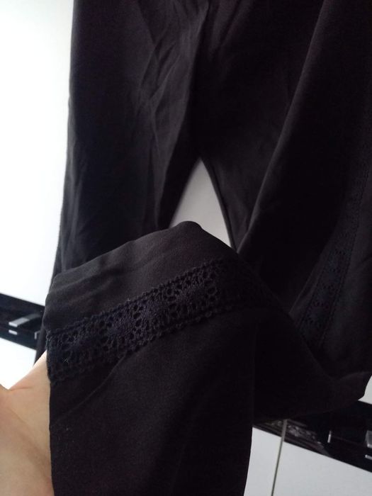 Spodnie damskie czarne